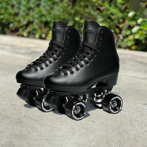 Sure-Grip Malibu Unisex Roller Skates Black NIB Mens 1 / Womens 2 - Picture 16 of 16